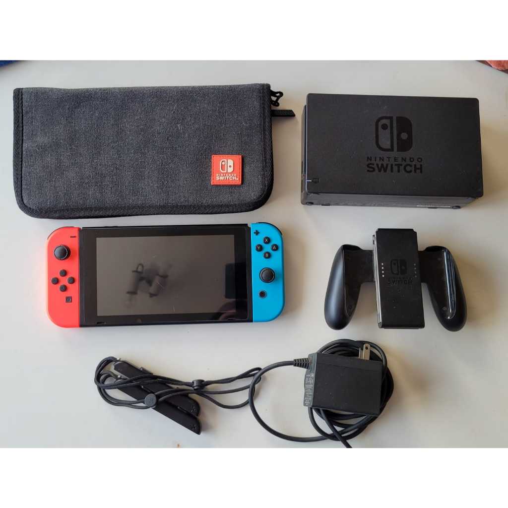 Nintendo Switch V1 Desbloqueado + Cartão SD | Shopee Brasil