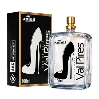 Deo Colônia VAL PIRES 100ml Apinil, fixação prolongada dia a dia, elegante marcante, perfumaria fina