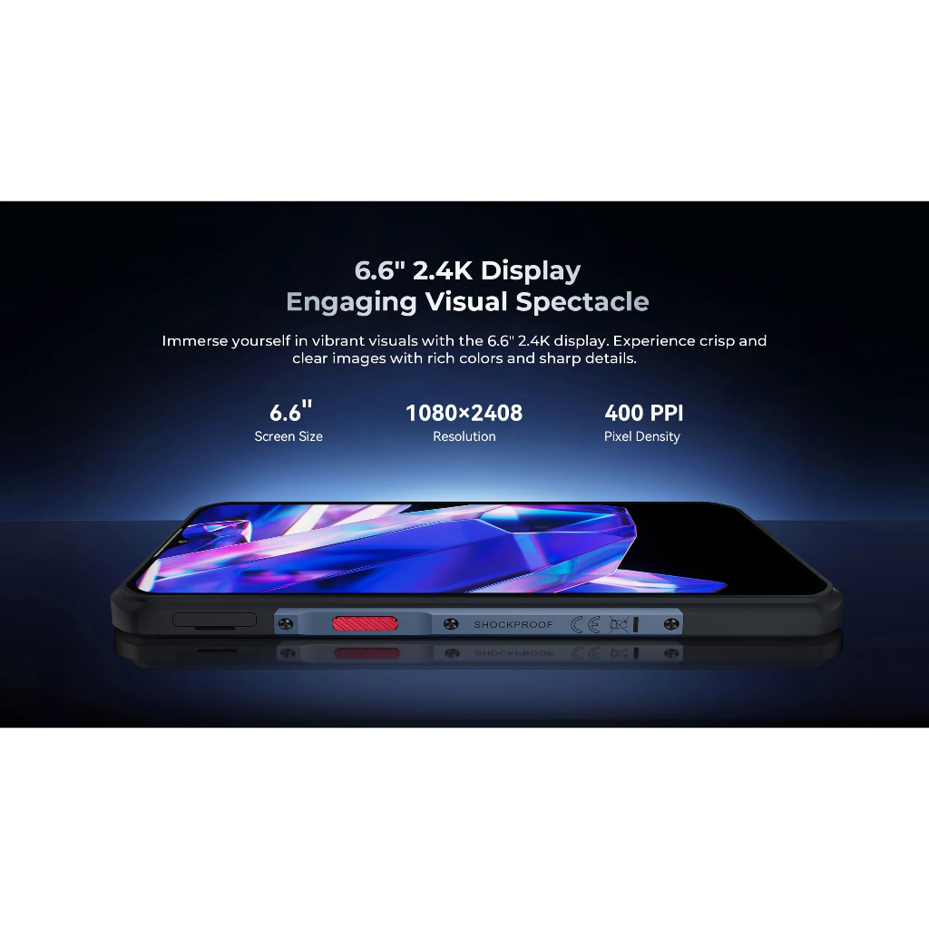 Celular Oukitel WP35 PRO 5G 36gb/512gb - Resistente Performance