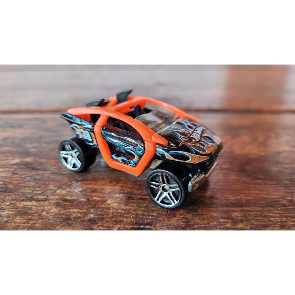 Hot Wheels - Moto-Crossed Preto - Mainline 2006 (Fora da Embalagem