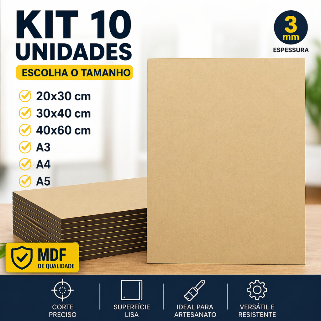 Placa MDF em Oferta | Shopee 2026
