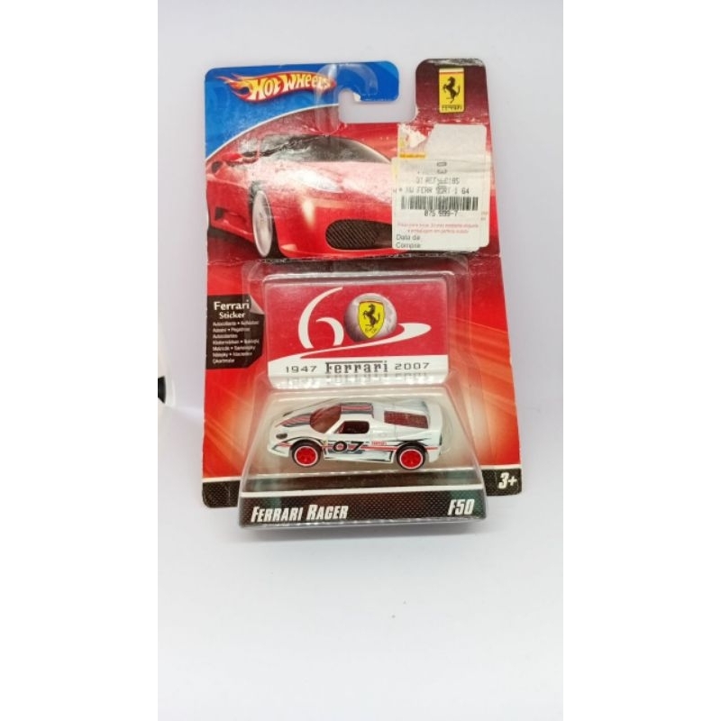 Hot Wheels Ferrari F50 - Série Ferrari Racer (Edição de 60 Anos