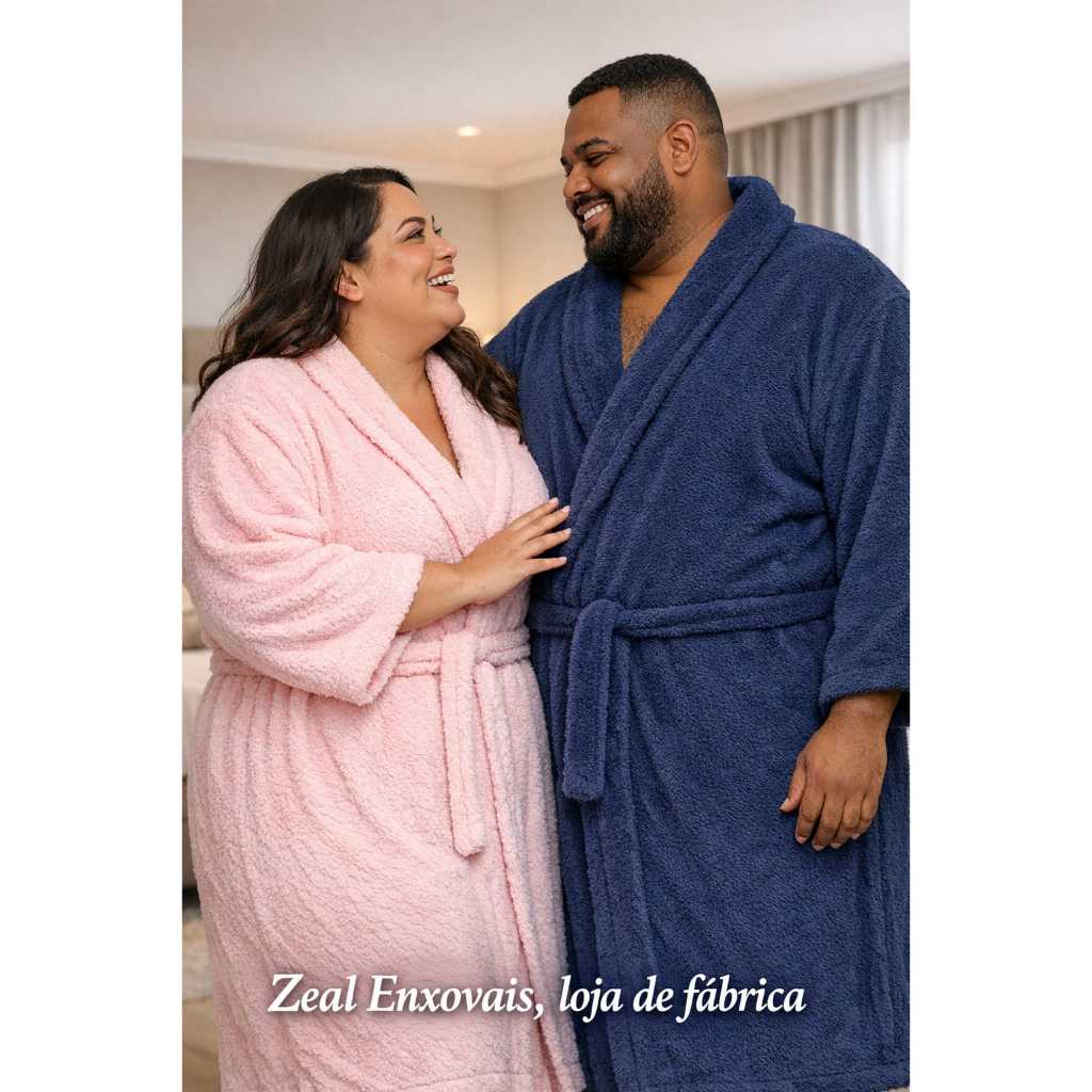 洋楽 G-RAP L S O B Roupão Robe XXG Plus Size Microfibra Extra Macia Feminino