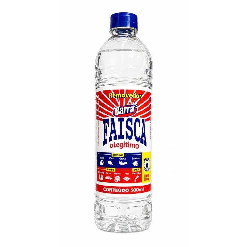 Removedor Multiuso Faísca 500ml Original Limpeza Pesada Tira Gordura ...