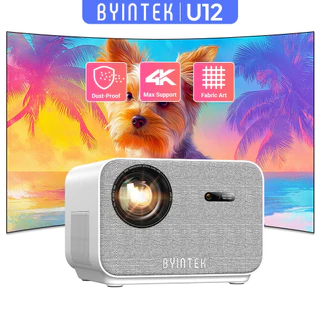Projetor BYINTEK U12 Full HD 1080P 800 ANSI Android 9.0 Foco Automático Wi-Fi Dual Band