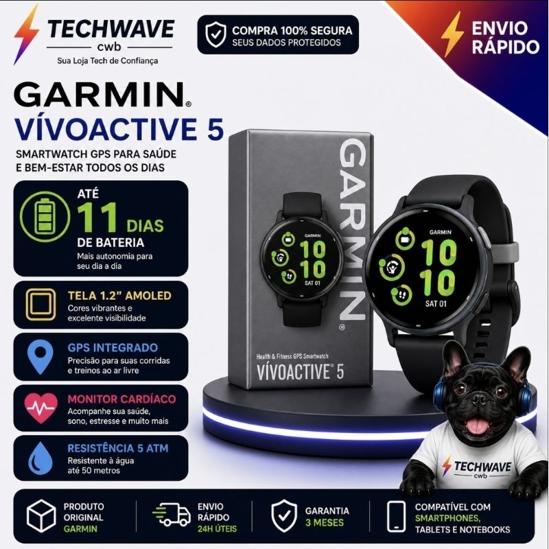Garmin Smartwatch Vivoactive 4 em Promoção na Shopee Brasil 2026
