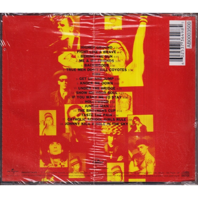 CD RED HOT CHILI PEPPERS OPÇÕES & DETALHES NA DESCRIÇÃO | Shopee