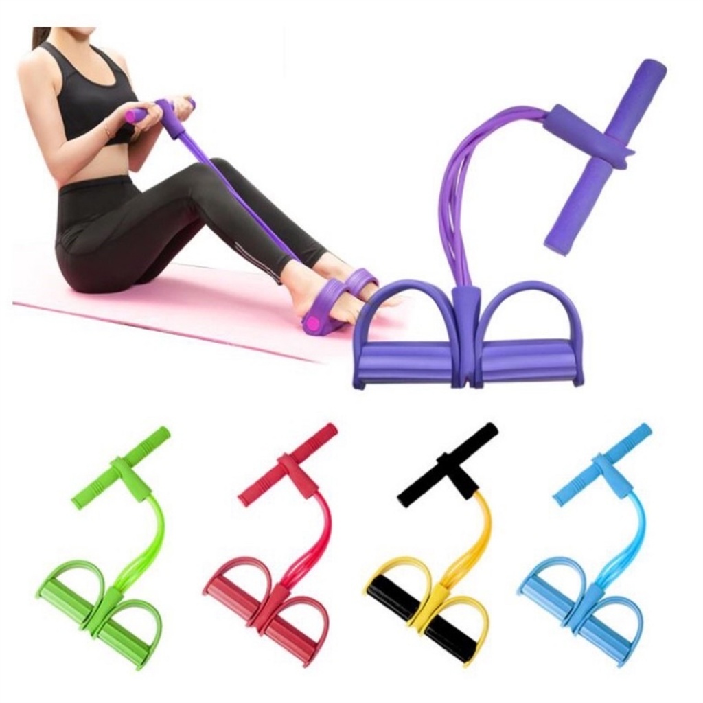 Elástico Extensor de Exercícios Pull Reducer Multi Função Academia Em Casa Uso Profissional