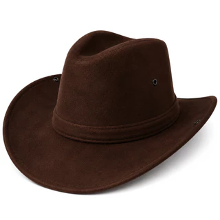 Chapéu Country Camurça Premium Cowboy Feminino Masculino Varias Cores Rosa Preto Vermelho Marrom Rodeio Fashion