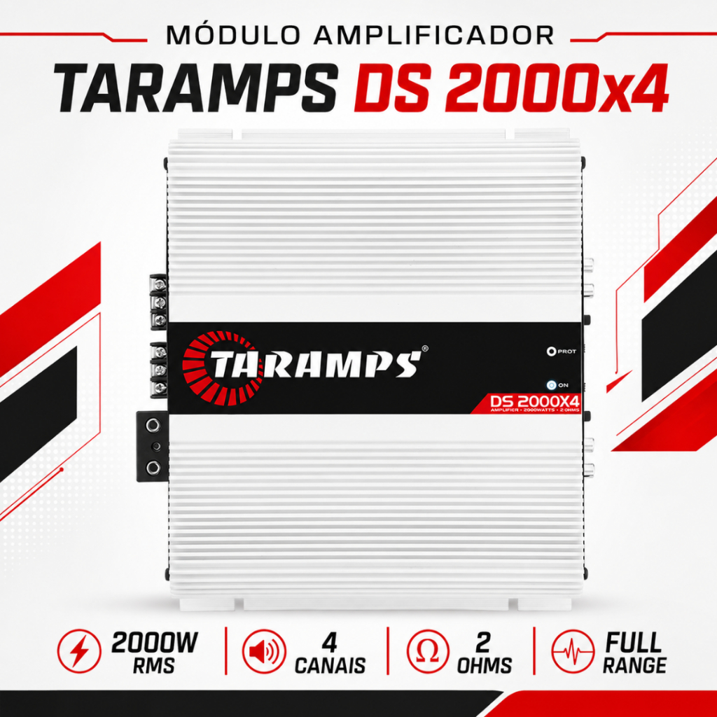 módulo taramps 1800 4 ohms em Promoção na Shopee Brasil 2026