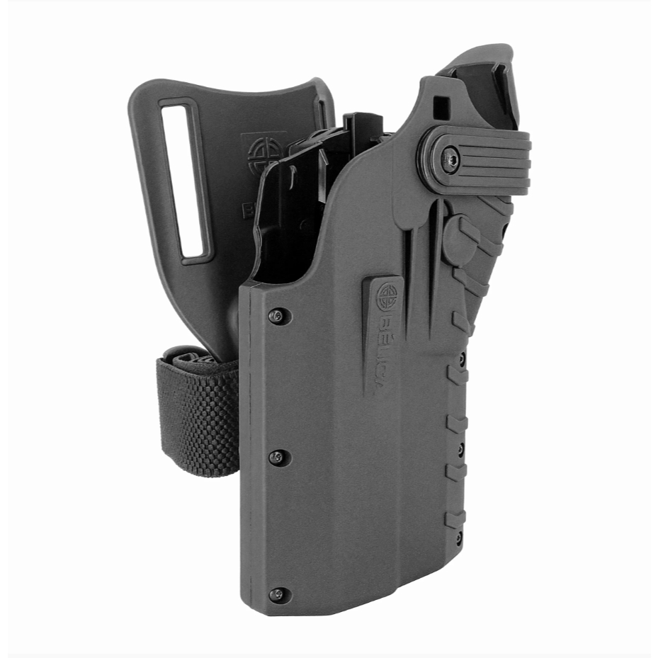 Coldre G5F Mid-Ride Bélica - COM Protetor de Red Dot Glock G17 Gen