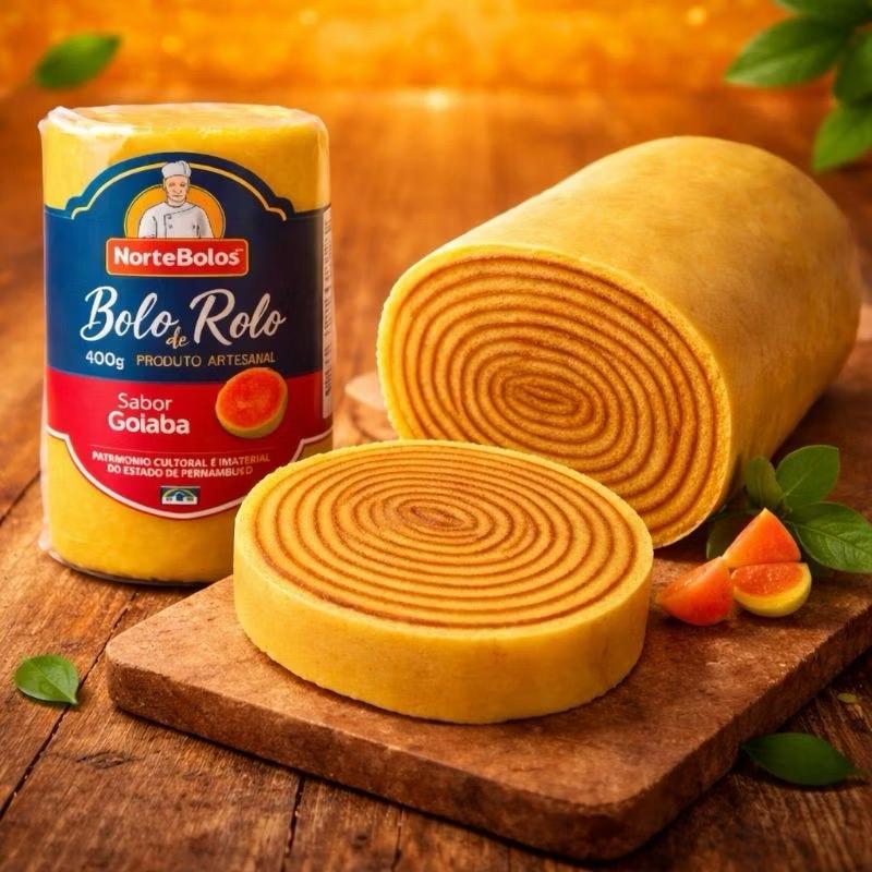 3 und Bolo de Rolo Tradicional Pernambucano 400g