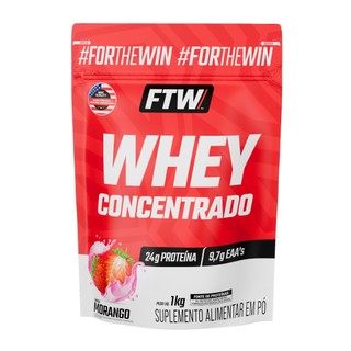 Whey Protein Concentrado 1kg Refil - FTW
