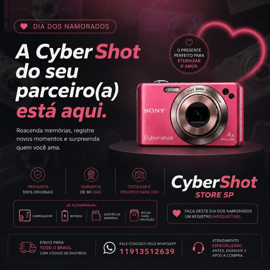 Cyber Shot Sony 10.1 em Promoção na Shopee Brasil 2026
