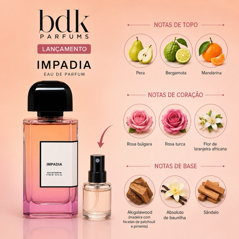 Perfume Impadia Bdk | Shopee Brasil