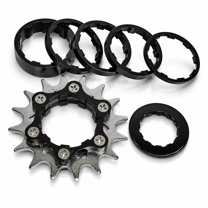 Kit Single 16 Dentes Para Cubo K7 Kit Transformação Modelo Muqzi