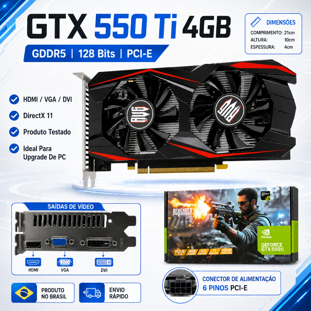 nvidia gtx 1650 super em Promoção na Shopee Brasil 2026