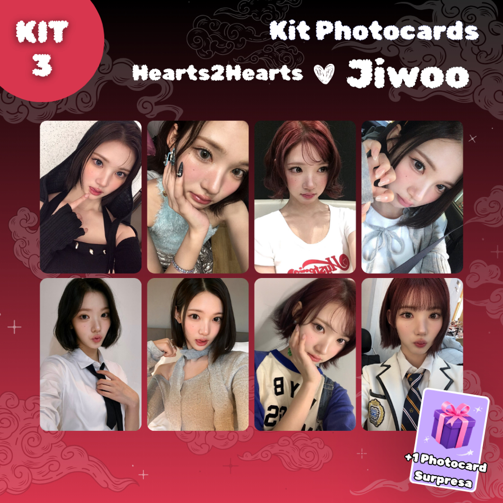 Hearts2Hearts Photocards Selca H2H Kpop Ye-on Ian Yuha Carmen A-na