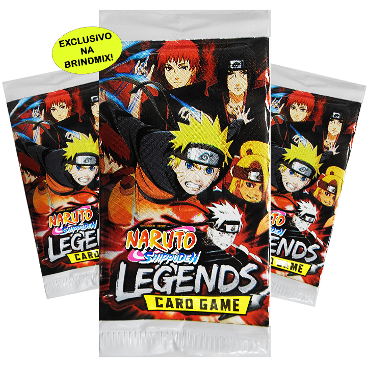 KIT COM 100 CARDS - NARUTO | Shopee Brasil
