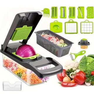 Cortador de Vegetais Multifuncional Rápido prático e fácil de limpar ideal para a cozinha de casa