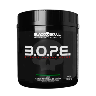 Suplemento Pré Treino Bope Xtreme Energy Drink Betapure 300g Sabores Black Skull