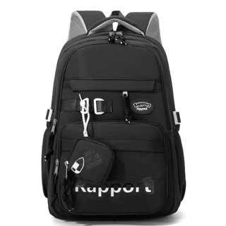 Mochila Escolar Feminina Grande Capacidade com Notebook Múltiplos Compartimentos Alças Acolchoadas para Escola e Viagens