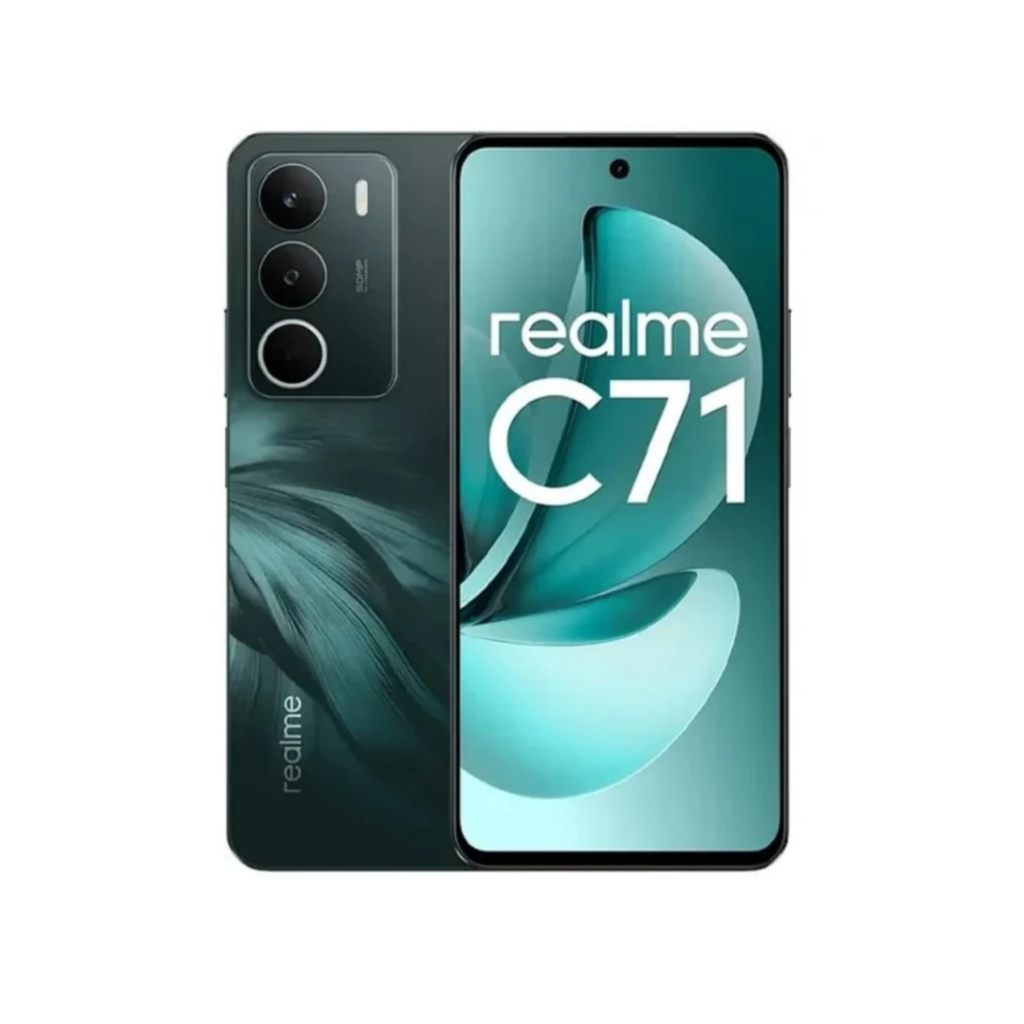 Realme C71 Versão Global, NFC, Bateria 6300mAh, Tela 6,67