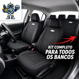 Capa Banco Automotivo Carro em Tecido Original Onix Celta Prisma Corsa Classic
