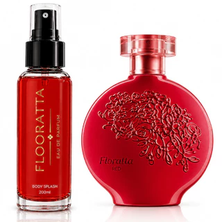 Perfume Deo Colônia Flooratta Red 200ML Body splash