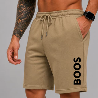 Bermuda Moletom Moletinho Masculina Street Wear Estampado Short Lançamento
