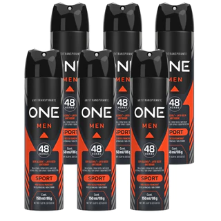 Kit 6 Desodorante Above One Men Sport 150ml