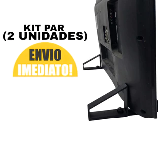 Suporte Tv Monitor De Mesa Ajustável De 12 Até 40 ' Polegadas
