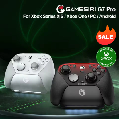 Controle Gamesir G7 Pro Para Xbox Pc Android Com Dock Hall Rgb Tri