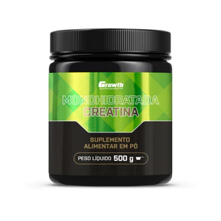 Kit 2x Creatina Monohidratada 500g - Growth Supplements