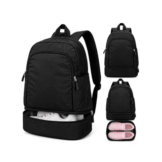Mochila Esportiva Academia Fitness Compartimento Calçados