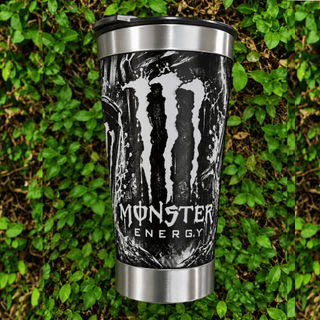 Copo Térmico 360 - Monster Energy 473ml Personalizado | Gravação a Laser