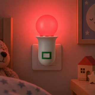 Luz Noturna Soquete E27 3W Baixo Consumo – Starke do Brasil, ideal para quarto infantil!