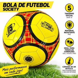 Bola de Futebol Society – Tamanho 5
