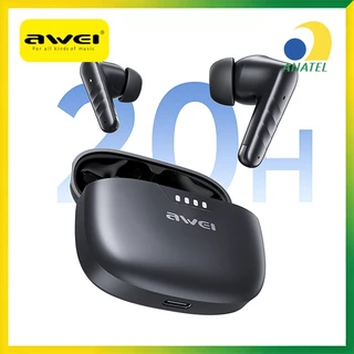 Fone de Ouvido Awei TP-71 Sem Fio Bluetooth HD Bateria 20h Microfone Estéreo Esportivo Resistência à Água