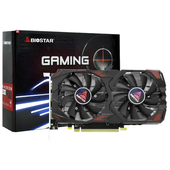 Placa de Vídeo Biostar Radeon RX 580 2048SP 8GB GDDR5 256-bit ...
