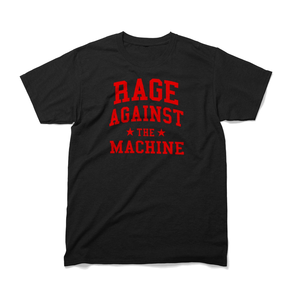 Camiseta Rage Against The Machine (lettering) - 100% Algodão | Shopee ...