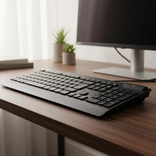 Teclado Mecânico Lenovo KB319U com ajuste de altura