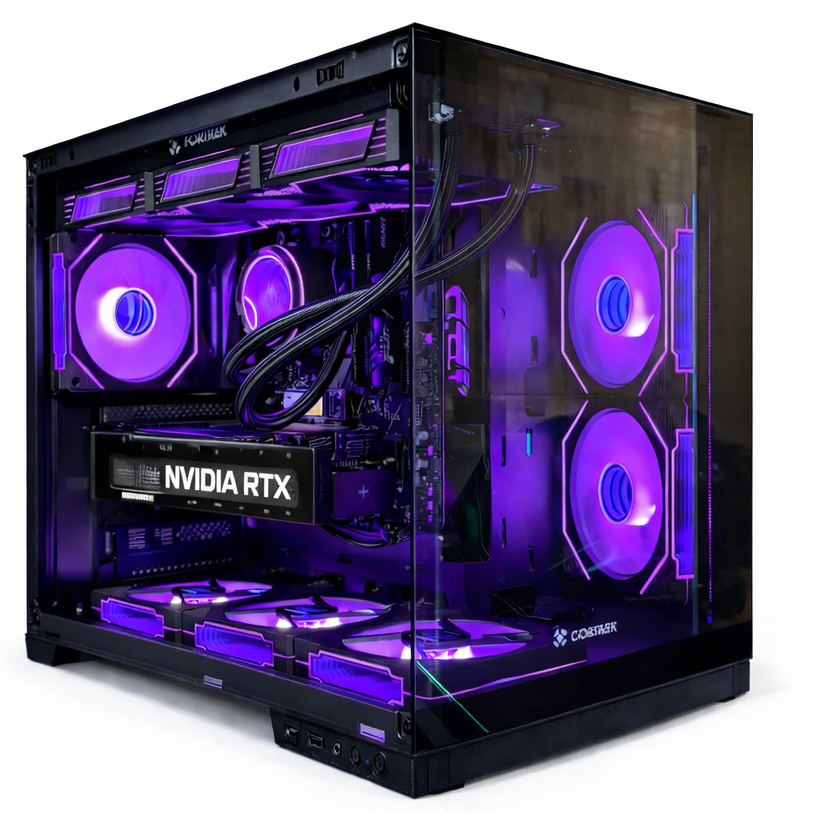 PC GAMER MINATO RYZEN 7 5700X, AORUS ELITE B550M, DDR4 32GB RGB, 1TB, RTX 5060 8GB, WC 360MM, 650W 80 PLUS