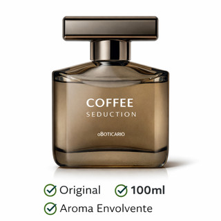 Perfume Masculino Coffee Man Seduction O Boticário 100ml Original Seduzione Uomo Aroma Café em Oferta na Shopee