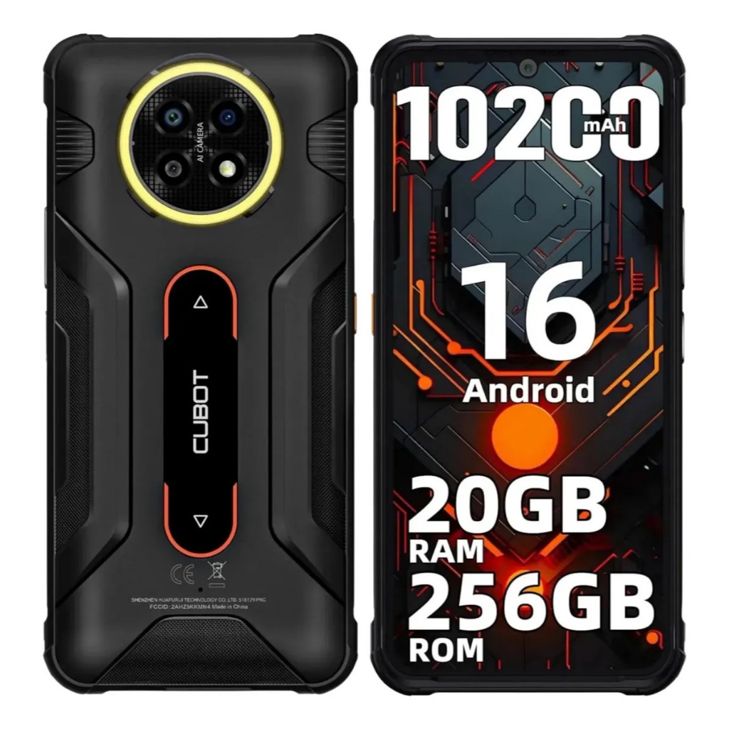 Cubot KingKong Ace 5 20GB RAM 256GB 10200mAh Celular Resistente IP68 ...