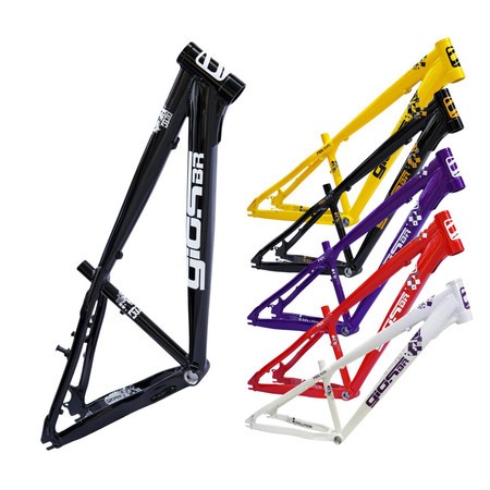 Quadro 26 Gios FRX-Evo Freeride Downhill Bike Grau Bicicleta Dirt