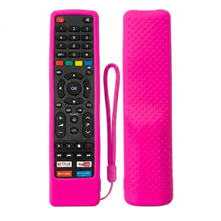 Capa de Silicone para Controle Remoto P.hilco 4k Smart Universal à prova de quedas