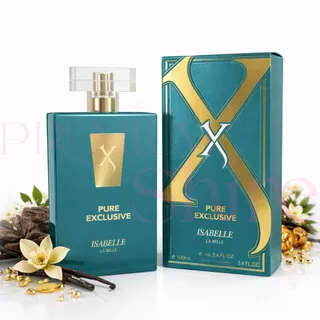 Perfume Árabe Pure Exclusive Isabelle la Belle EDP 100ml Unissex Alta Fixação Projeção Duradoura