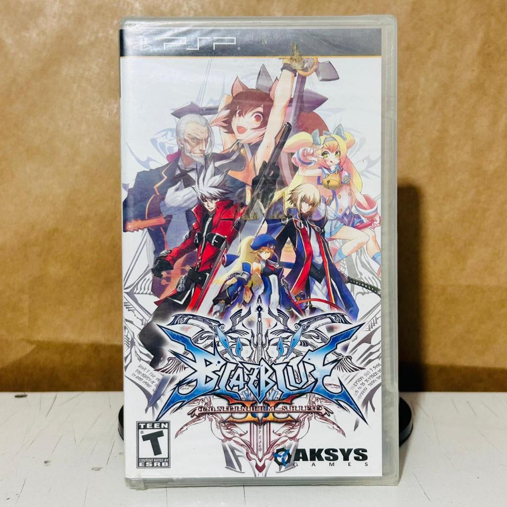 Blazblue Continuum Shift II Mídia Física Lacrado PSP | Shopee Brasil