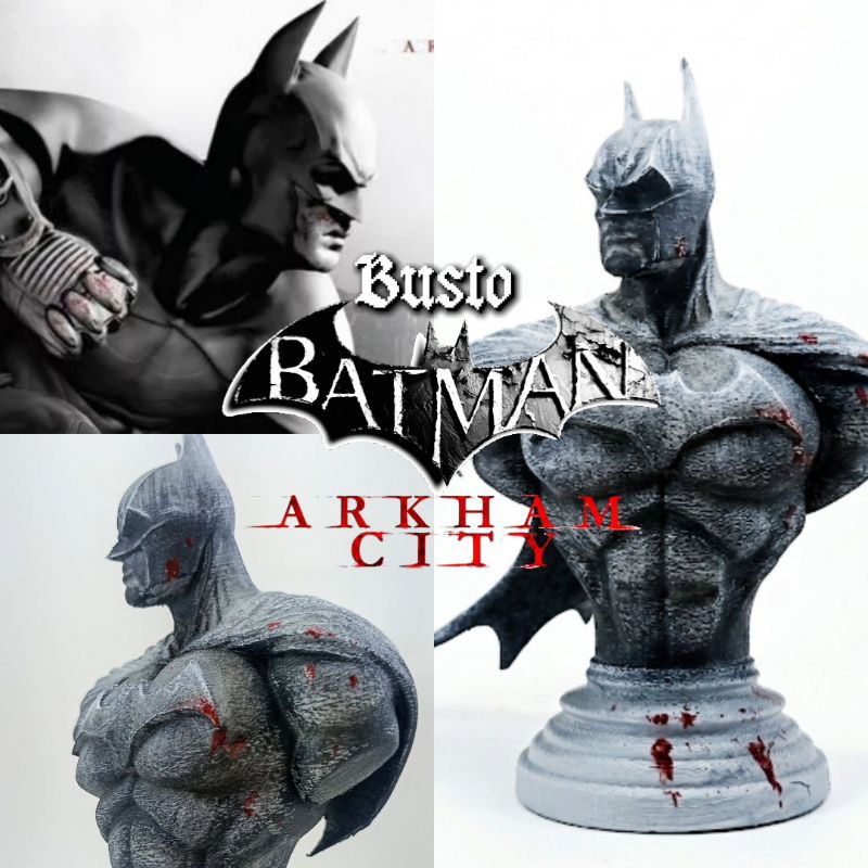 BUSTO BATMAN ARKHAM CITY Colecionável